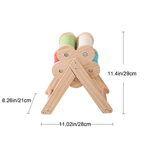 arranhador para gatinhos - Poste de gato para gatos de interior - Brinquedo arranhador para gatos bo