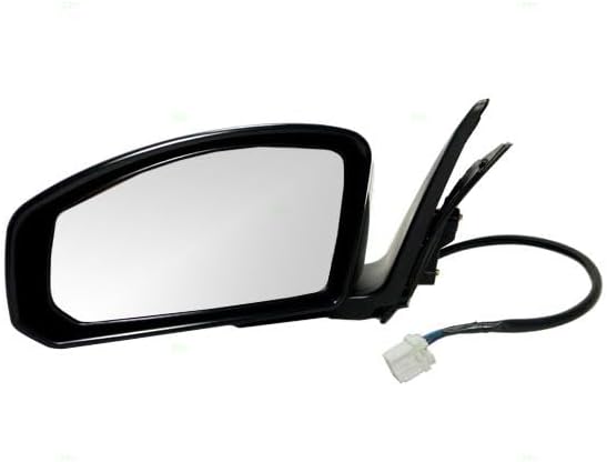 Brock Replacement Drivers Power Side View Mirror Ready-to-Paint Compatible with 03-07 G35 Coupe K6302-AM805