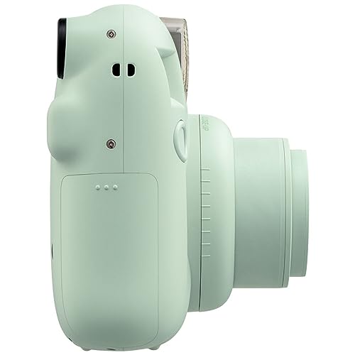 Image of FUJIFILM INSTAX Mini 12 Instant Film Camera | Mint Green Bundle | with INSTAX Mini Instant Film | 40 Exposures + Instax Accessory Bundle + AA Batteries + Cleaning Cloth (10 Items)