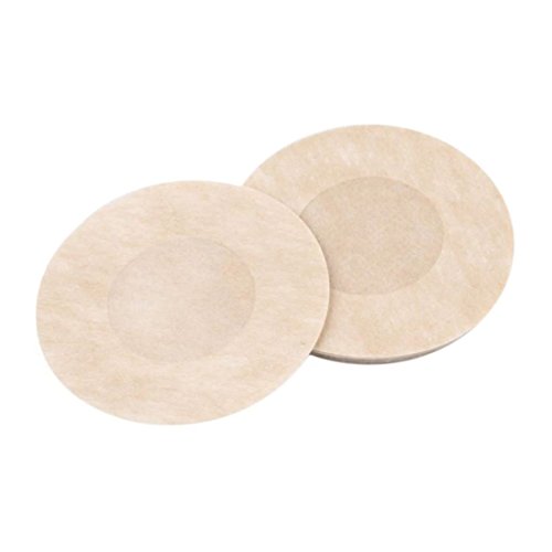 JJOnlineStore - 10x Etiqueta Engomada Disponible de la Cubierta del Pezón, Corrector Invisible del Pezón de la Tela no Tejida Adhesiva, Ropa Playa Topless Sin Sujetador Verano