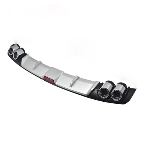 Aileron de pare-chocs arrière et jupes de voiture ABS universel 128cm