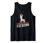 Cuidado con mis habilidades de silla - Baloncesto en silla de ruedas Camiseta sin Mangas