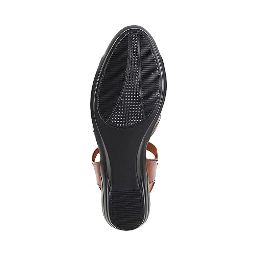 Image of Mochi Women Synthetic Leather comfort Sandal
