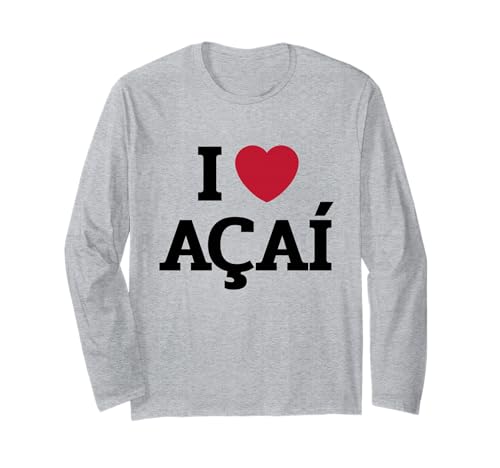 Funny I Love Acai Heart Belem Para Amazonia Brazil ����T�V���c