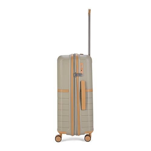 Image of VIP Classic Check-in-67 cm Medium 8 Wheels Trolley Bag | Hard Luggage for Travel | 5 Years International Warranty (Grey)