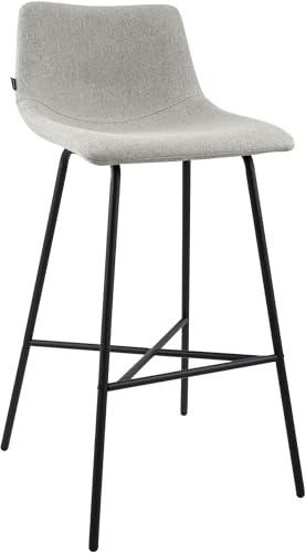 CLP Taburete de Bar Acolchado Altona Silla