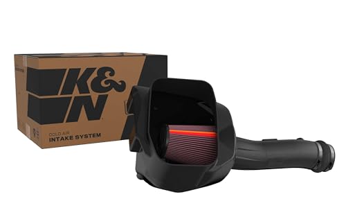 K&N NextGen Cold Air Intake System: High-Flow Cotton Filter: Compatible with 2025 RAM 1500 RHO; 50-1565