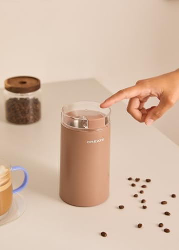 CREATE/COFFEE GRINDER STUDIO/Molinillo de café y alimentos de acero inoxidable moca/Capacidad 50g, compacto, fácil de usar, 180W - imagen 3