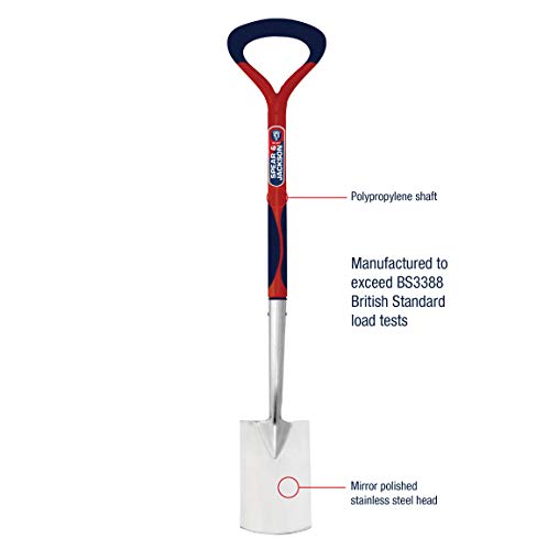 Spear & Jackson 1194EL Seleziona Border Spade In Acciaio Inossidabile - 2
