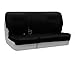 Coverking Custom Fit Front 60/40 Bench Seat Cover for Select GMC Canyon Models - Premium Leatherette Solid (Black)