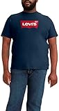 Elaborada en punto suave Levi\'s Bt Big Graphic Tee Big Graphic Tee Dre, Camiseta, Hombre, Azul (Dress Blues), XS