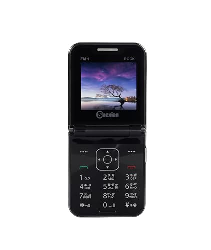 Image of Snexian Rock Z Flip Dual Sim |Keypad Mobile| with 2.4 inch Display |Flip|Fold| Call & SMS Indicator |Attractive Back Panel|BT Dialer|Voice Changer |Long Lasting Battery|Camera|Feature Phone|Silver