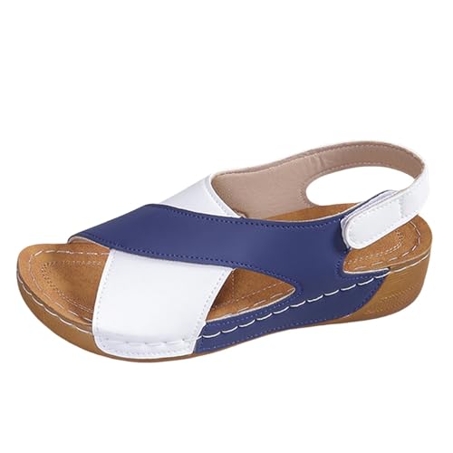 Yecilanth sapatos mujerSandalias Mujer Verano Ortopedicas Zapatos Deportivas Comodas Zapatillas Playa Sandalia Plataforma Sapatos Antideslizantes Cuña Baja Calzado Cuñas Trekking Shoes Vestir
