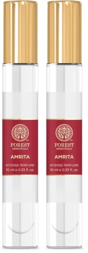 Image of Forest Essentials Intense Perfume Nargis | Nargis Flower Perfume | Lasts Through the Day (Pack of 2)