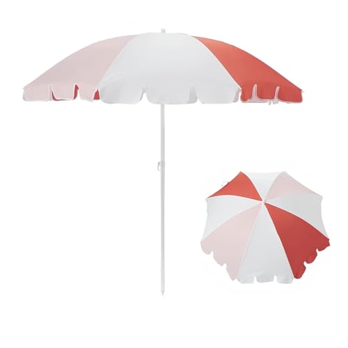 Parasol de plage familial contre les coups de soleil protection UPF 50+ 180cm