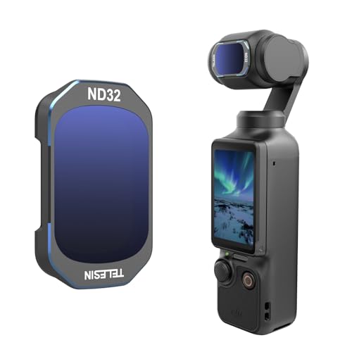 Filtre magnétique Pocket 3 ND32 évite les vidéos surexposées en extérieur