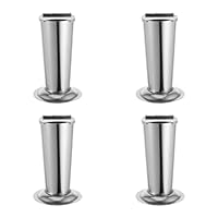 Gatuida 4 Stück Pinzetten Pinzettentuben Aufbewahrung Pinzetten Sterilisator Flasche Pinzettensammler Werkzeughalter Salon Werkzeugkoffer Rostfreier Stahl Silver