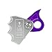 predolo Climbing Rope Grab Ascender Aluminum Alloy Heavy Duty Fall Arrest Gear for Caving Outdoor Climbing Tree Arborist, Purple