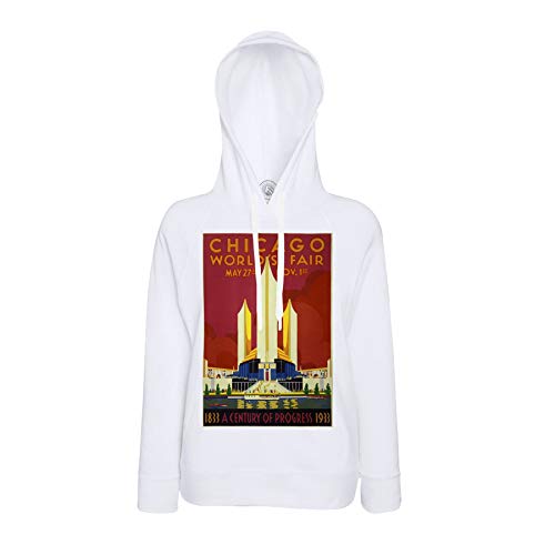 Sweat à capuche Chicago 1933 vintage et art déco pour look rétro