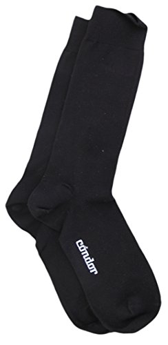 Condor Modal Mens Dress Sock Black XL/45-48shoe