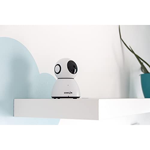 Wi-Fi HD Rotating Indoor Camera 1920x1080P, White, 1 Unité (Lot de 1) - Image 2