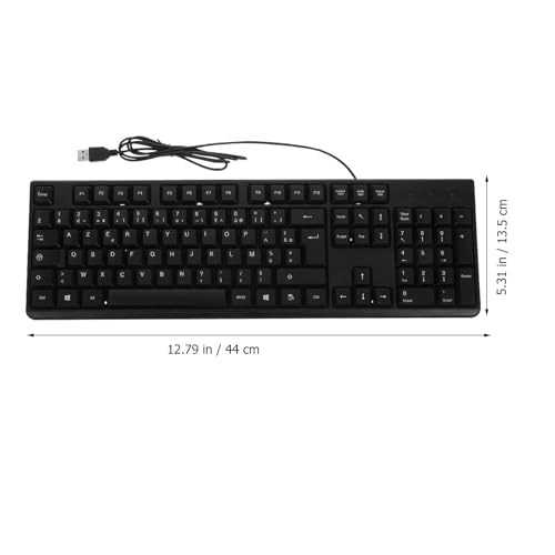 Clavier d'ordinateur filaire USB et souris en ABS stable BESTYASH - 2