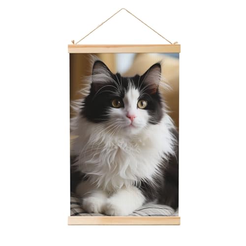 Poster chaton décoratif grand format pour habiller un mur vide facilement