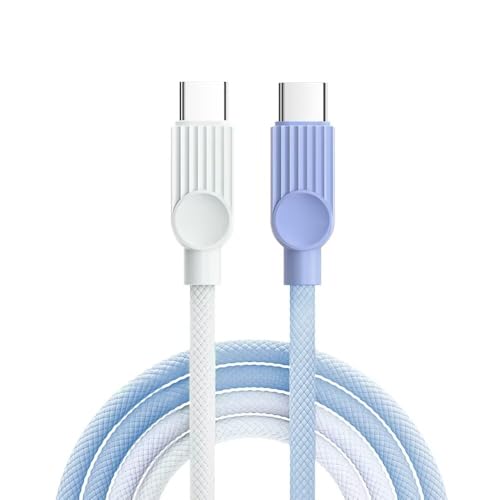 ���� USB Type C to Type C �P�[�u�� PD�Ή� 100W/5A �}���[�d USB C �[�d�P�[�u�� USB2.0 �i�C�����҂� For iPhone 17 Air Pro Max 16e 16 15 Plus MacBook iPad 