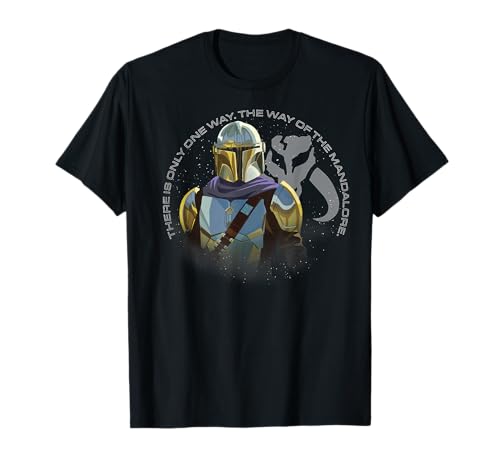 T-shirt Star Wars The Mandalorian avec motif original The Way Of The Mandalore