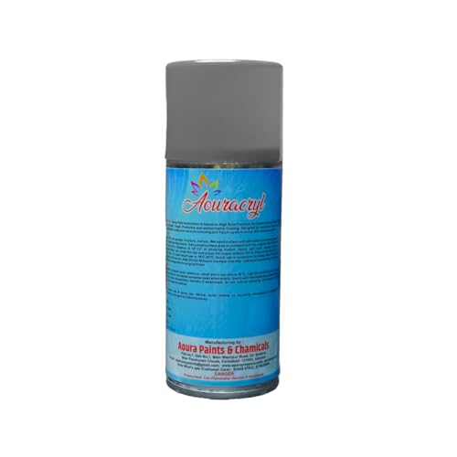 Image of PU Spray Paint Arctic Silver (RC Colour Name), Compatible for Tata Cars - 225 ml (Pack of 1-Pcs) Polyurethane