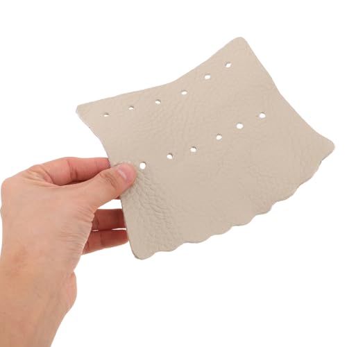 Protector para bolsillo de mesa de billar en cuero gris, kit de repuesto de 6 piezas 4
