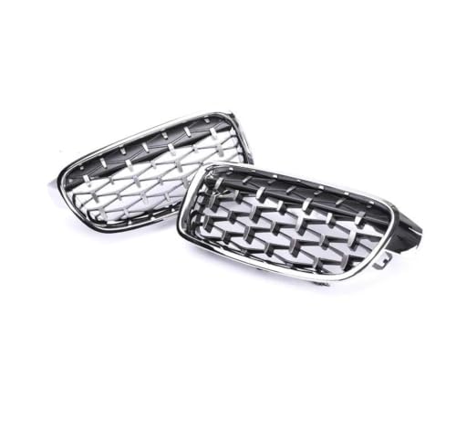 Calandre de course style diamant haut de gamme chromée pour BMW F30 F31 328i 335i 340i