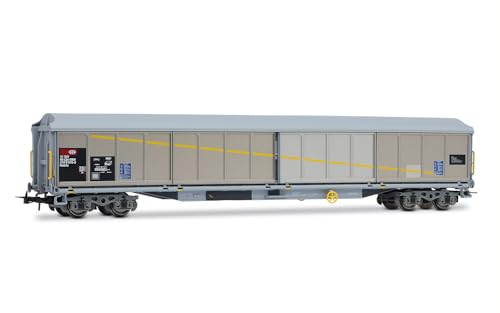 Rivarossi HR6650 SBB, 2-unit pack 4-axle sliding-wall wagon Habils, with patches, ep. V for adults 14+ years - Image 3