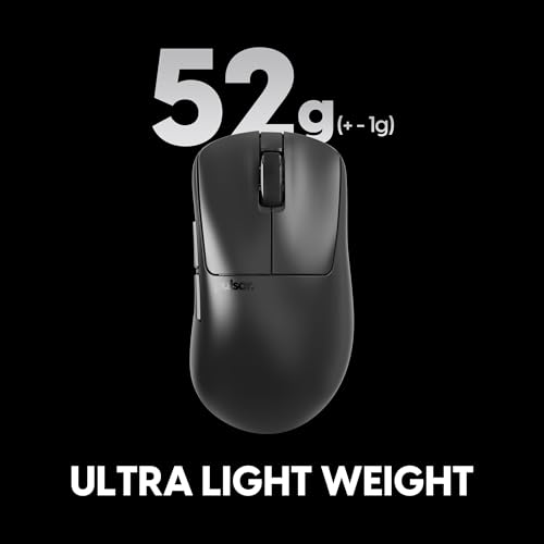 Image of Pulsar Gaming Gears Xlite v4 Wireless Gaming Mouse, Ultra Lightweight 1.9 oz (54g), Ergonomic, Optical Switch, 32000 DPI, 750 IPS, XS-1 Sensor, 8k Compatible (Mini, Black)