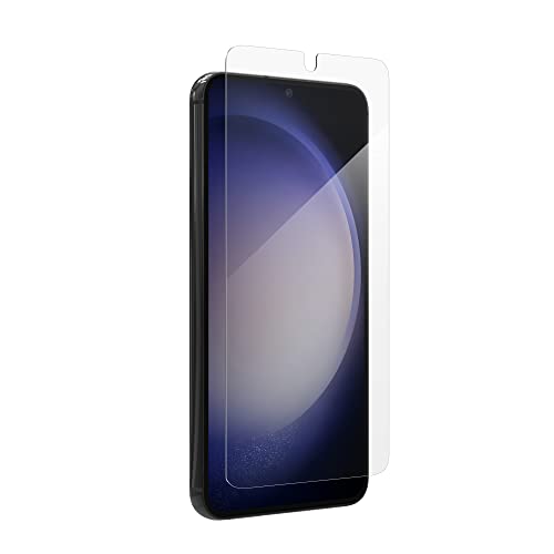 ZAGG InvisibleShield Fusion Screen Protector for Samsung Galaxy S23 Made with Hybrid Polymer Smooth Finish & HD Clarity Compatible with Biometric Fingerprint Scanner Easy to Install