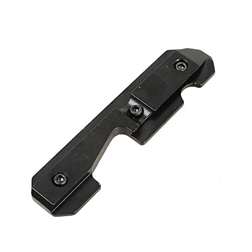 Monture Lunette Ak Monture Latérale AK En Aluminium - Plaque Queue D'aronde Pour Lunette De Visée - Compatible AK/Saiga/Airsoft - 128 Mm