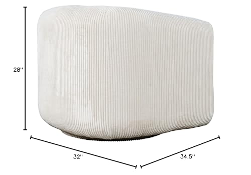 Sillón Curvo Natural de Madera Ingeniería miniatura 3