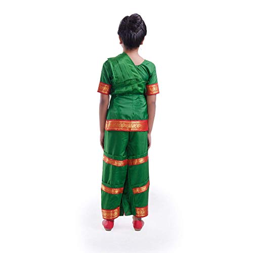 Image of Fancydresswale Bharatnatyam Dance Dress for Girls