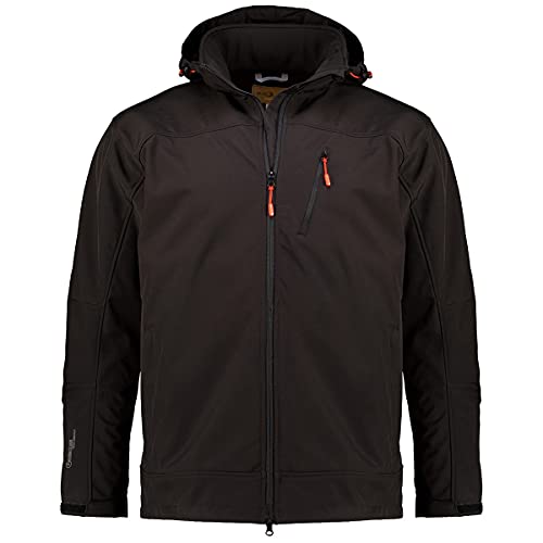 Dry Fashion Herren Softshelljacke Heiligenhafen - Softshell Jacke Herren Outdoor Herrenjacke Mit
