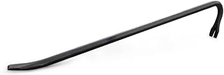 MEC® Gooseneck Wrecking Bar - Extra strength drop forged steel pry bar for easier demolition - Gooseneck for added ripping bar leverage - Nail puller end/chisel end - Rust proof (36")