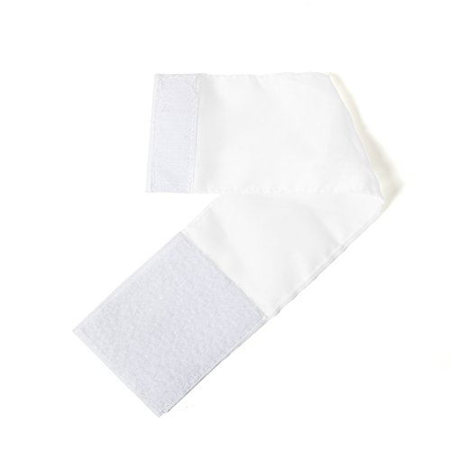 Aquazolax Rod Pocket Thin Sheer French Door Curtain Panel Elegant Solid Voile Pure White Drapery Panel 25" X 40" For Glass Door - 1 Piece #TOP4