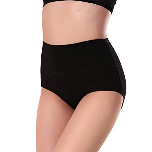Image of UMMISS Womens Underwear,Cotton High Waist Underwear for Women Full Coverage Soft Comfortable Briefs Panty Multipack