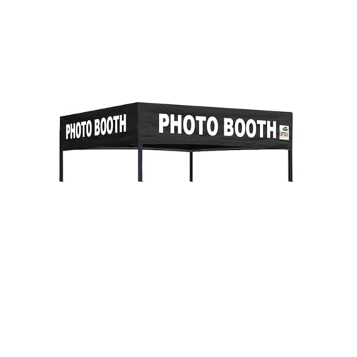 Eurmax USA 5x5 Photo Booth Canopy Top (Black)