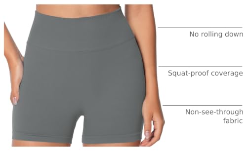 Image of Sunzel Women's Seamless Scrunch Butt Biker Shorts - High Waisted Booty Lifting Workout Yoga Gym Shorts with Tummy Control