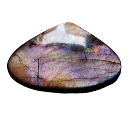 Cabochon de labradorite naturelle 33x45mm pour réparer et créer vos colliers