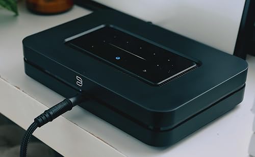 Image of Bluesound Node Performance Multi-Room Hi-Res Wireless Music Streamer (2024 Model) - Black