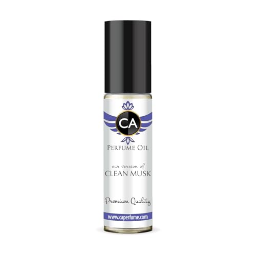 CA Perfume Impression of Clean Musk Unisex Eau De Parfum Musk Scent Long Lasting Unisex Fragrance Travel Size TSA Ready for Day and Night Wear 0.33 Fl Oz 10ml