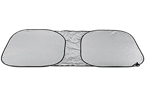 Pare-soleil argent LAMPA 66829 contre la chaleur et le volant brûlant en été