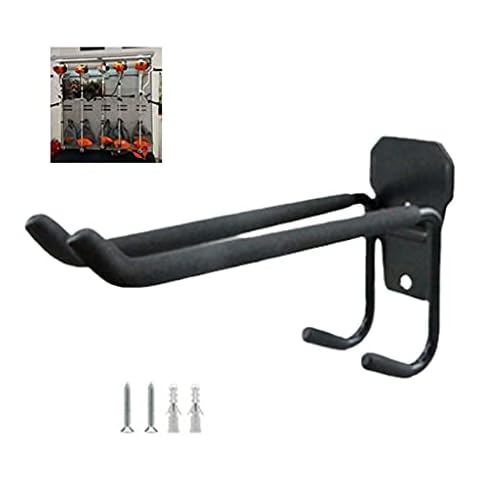 mkki Power Tool Hanger String Trimmer Hangers Trimmer Hanger, Garage Wall Hooks, Garage Power Tool Rack Holder, Wall Mount Garage Tool Storage Organizers Bicycle Hanger Utility Hooks (1 Pcs) Cover