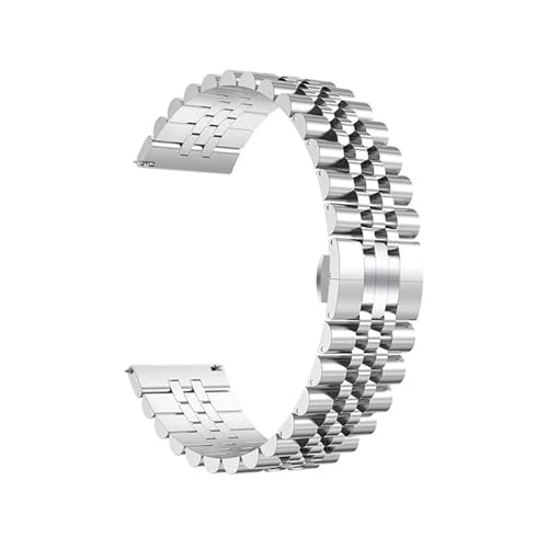 [LOKLNEYK] 22mm�����X�e�����X�|�����\�o���h�ɓK������Redmi Watch 5 Active/Lite(Silver,22mm width strap)